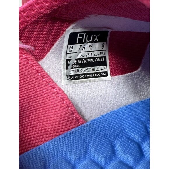 Flux Adapt Runner Neon Pink Women’s Size 9 Athletic Training Walking Knit Shoes - Picture 7 of 8